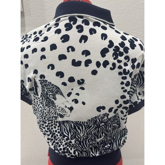 M Size Leonard Sport Zebra,cheetah Animal Women's Polo Shirt, animalcore - Picture 4 of 11